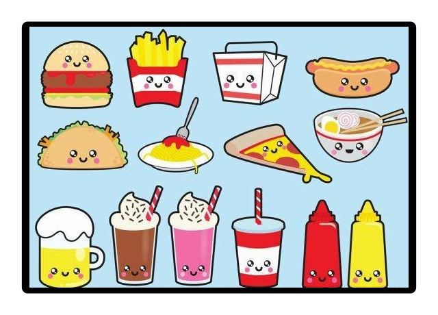 "超可爱"的食物简笔画:每一个都很可爱,看到最后网友沦陷了!