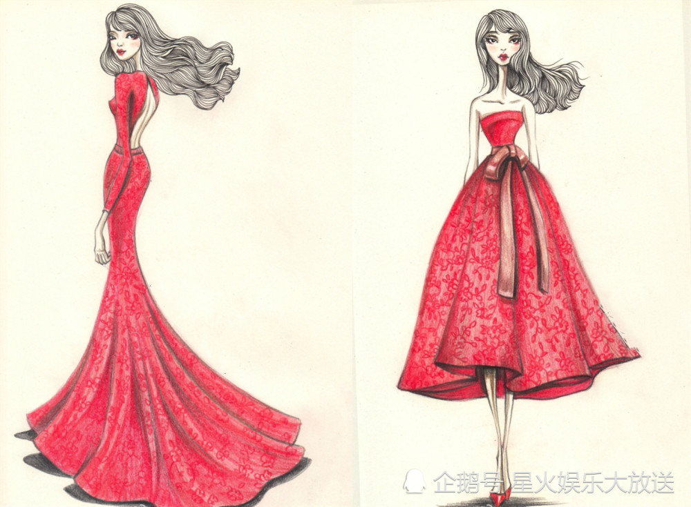 美术生最美手绘礼服,不是"公主裙",不是"天鹅服",而是