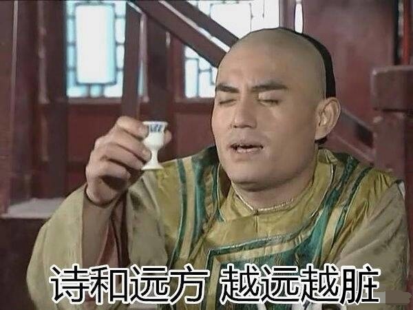诗和远方 越远越脏