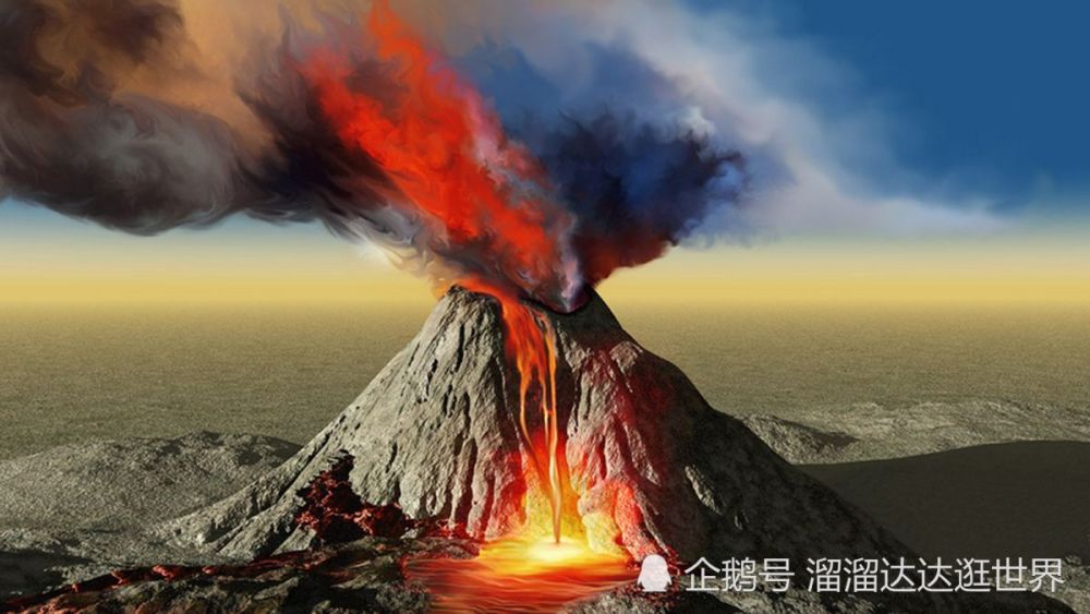 风靡全球的火山旅游:飞跃喷发火山,刺激的旅游享受
