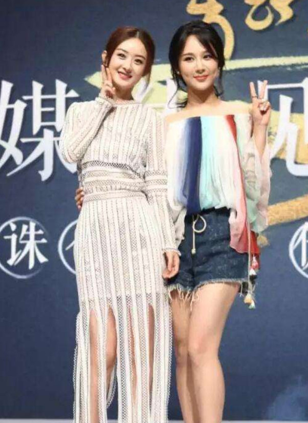 赵丽颖身高成谜,看到这些对比图后,网友们都不再猜测了