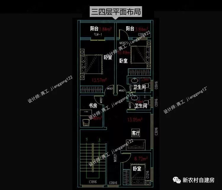 宽5米案例狭长的房子v案例,2款表格告诉你cwinform#地基绘制图片