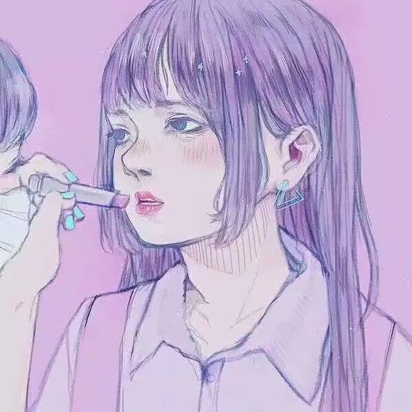 二次元,仙女,闺蜜头像,ins,冷淡风