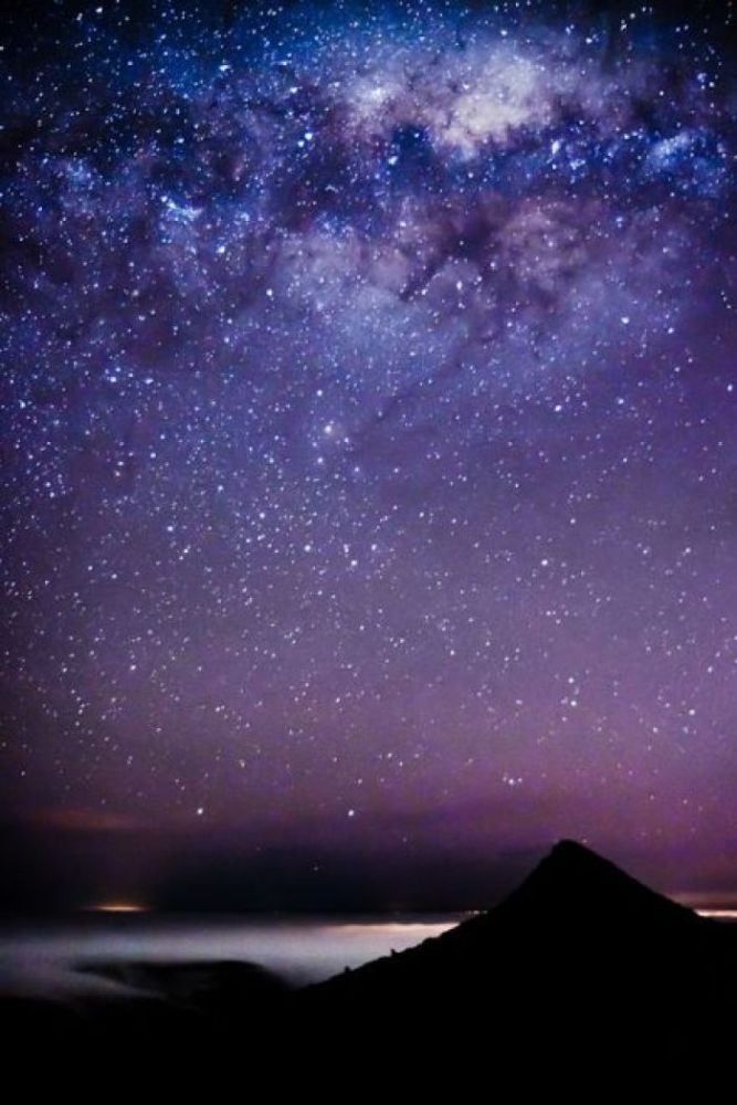 性冷淡·唯美·星空壁纸:人生若只如初相见,不负相思不负君!