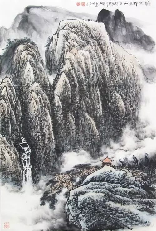山水画的基本功,讲得太详细了!