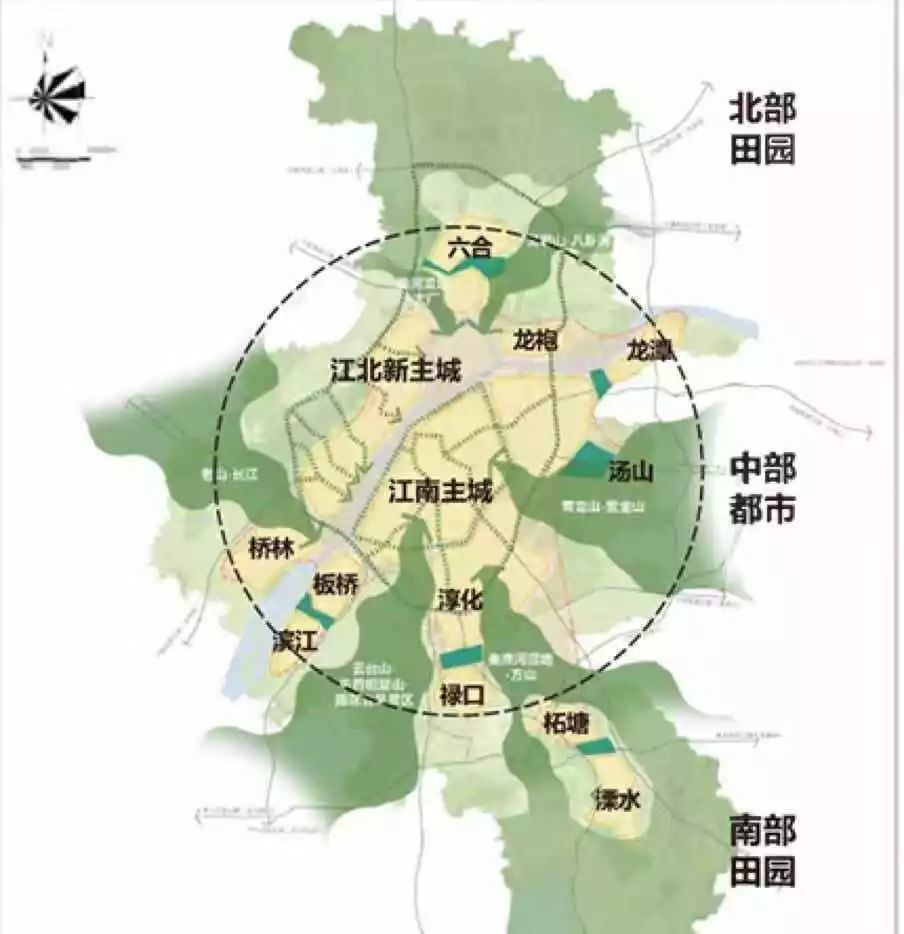 图片来源:《南京市城市总体规划(2011~2020年)》 图片来源:《南京市