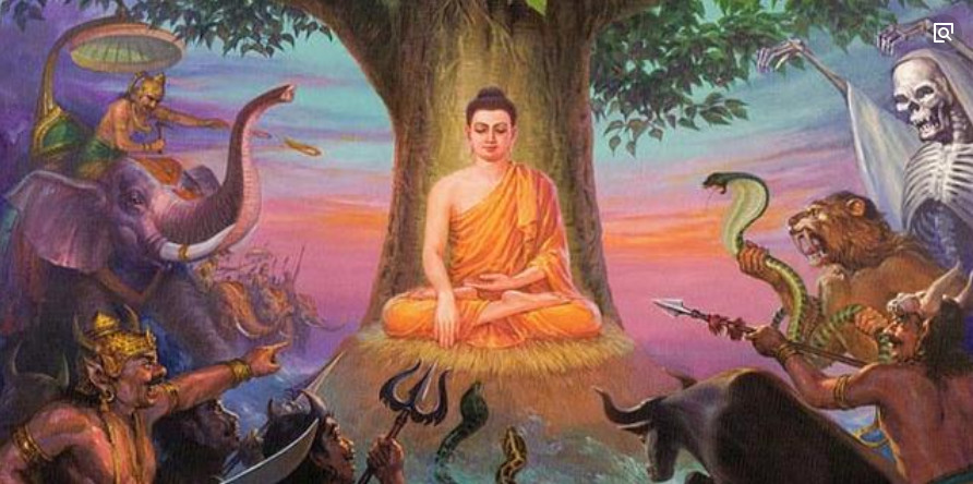 佛祖和波旬的菩提树下斗法,波旬说祸乱佛教义,其实是另有所指