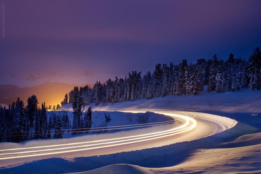 因此即使再冷,摄影师们依然喜欢在冬天外出拍摄雪景