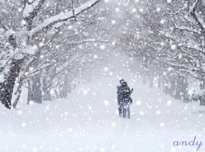 听说下雪天 一定要和心爱的人一起走一