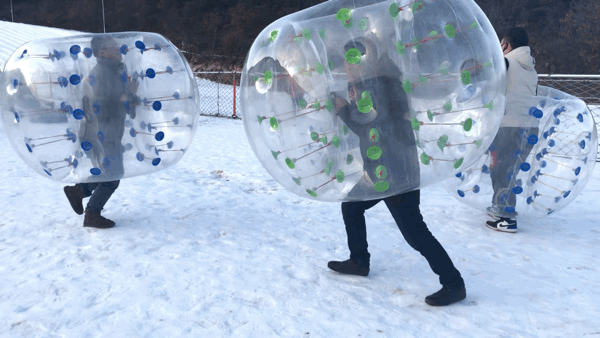 (示意图)雪爬犁将会成为此次未来城冰雪童话镇独特的体验环节!