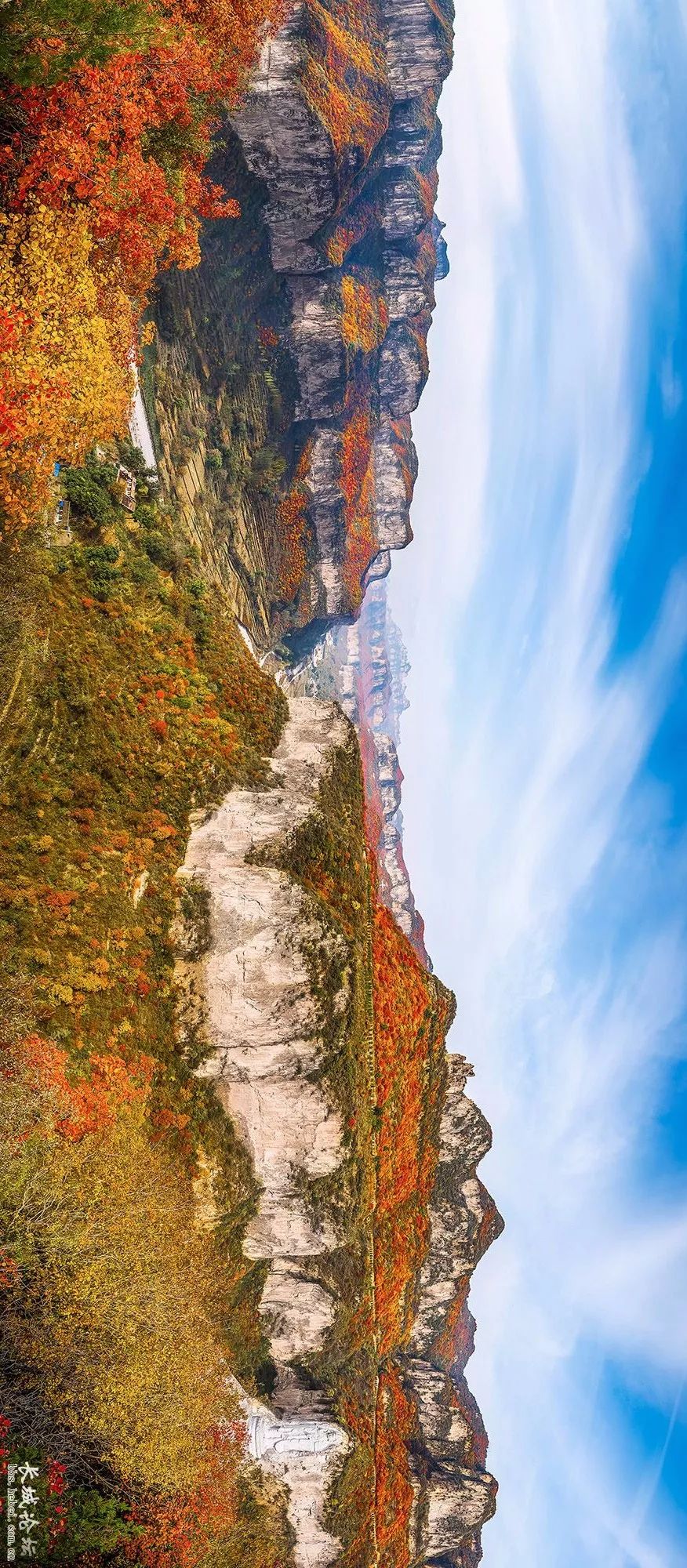 八百里太行山,主峰在河北省蔚县与涿鹿县交界处