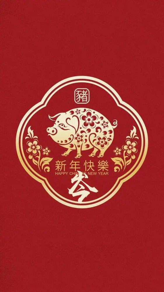 还有几天就到了2019年了,是时候换个喜庆的姓氏壁纸了