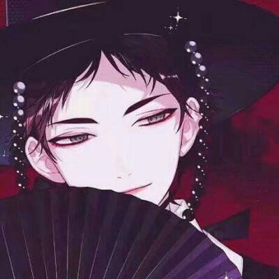 暗黑系二次元动漫情侣头像:暗黑系竟然这样撩人,原来是腐女系