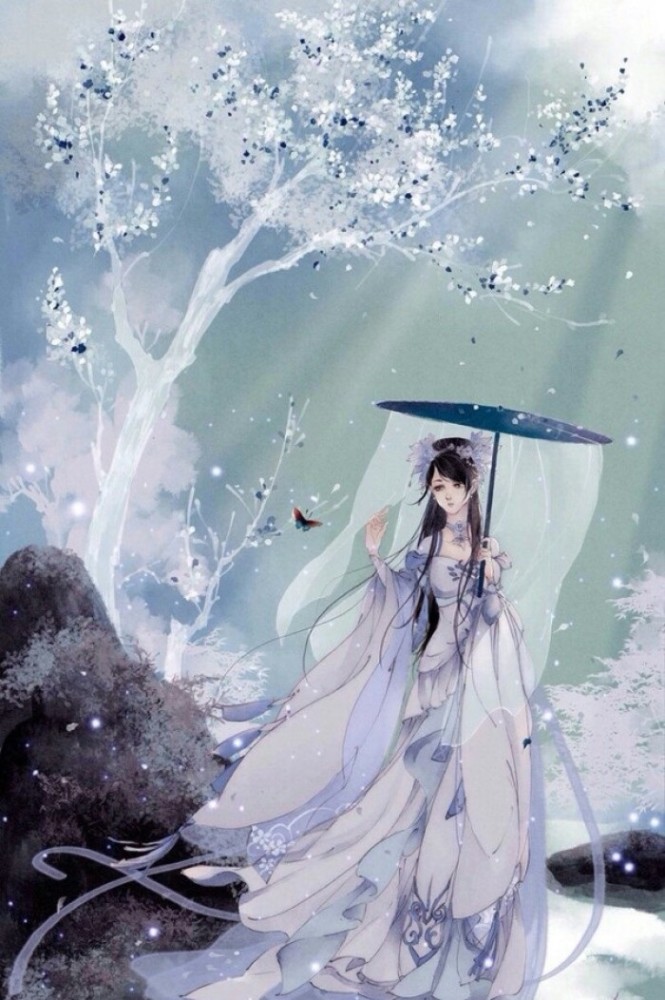 清浅,风雅,古风,少女,壁纸