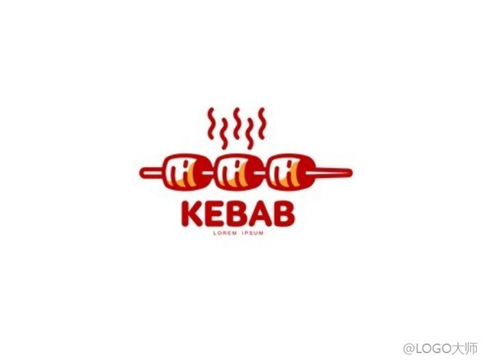 烧烤主题logo设计合集鉴赏!
