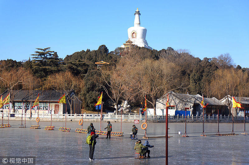 元旦嬉冰去,北海公园冰场开门迎客,老北京的味道回来了!