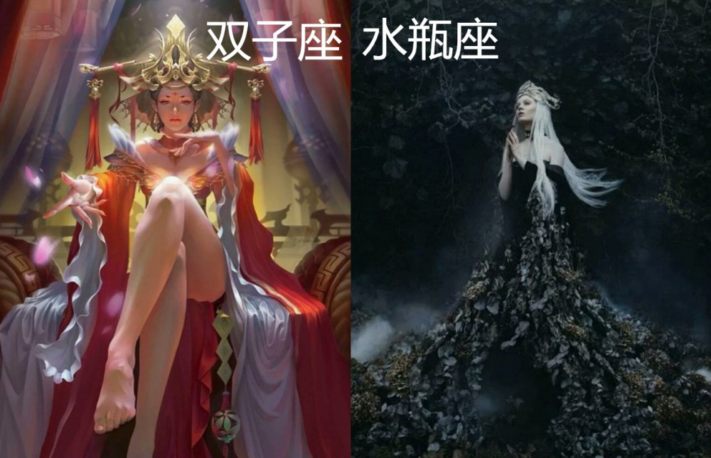 十二星座化身暗黑女王:水瓶座霸气,摩羯座淡雅,而它最