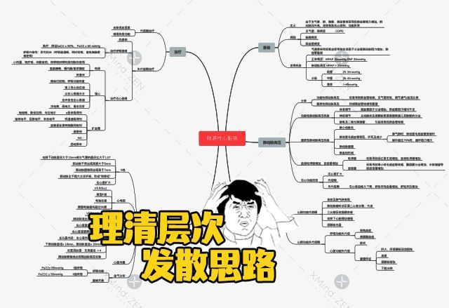 (金泓宇的肺源性心脏病复习思维导图) 刘丹 2015级 社会工作