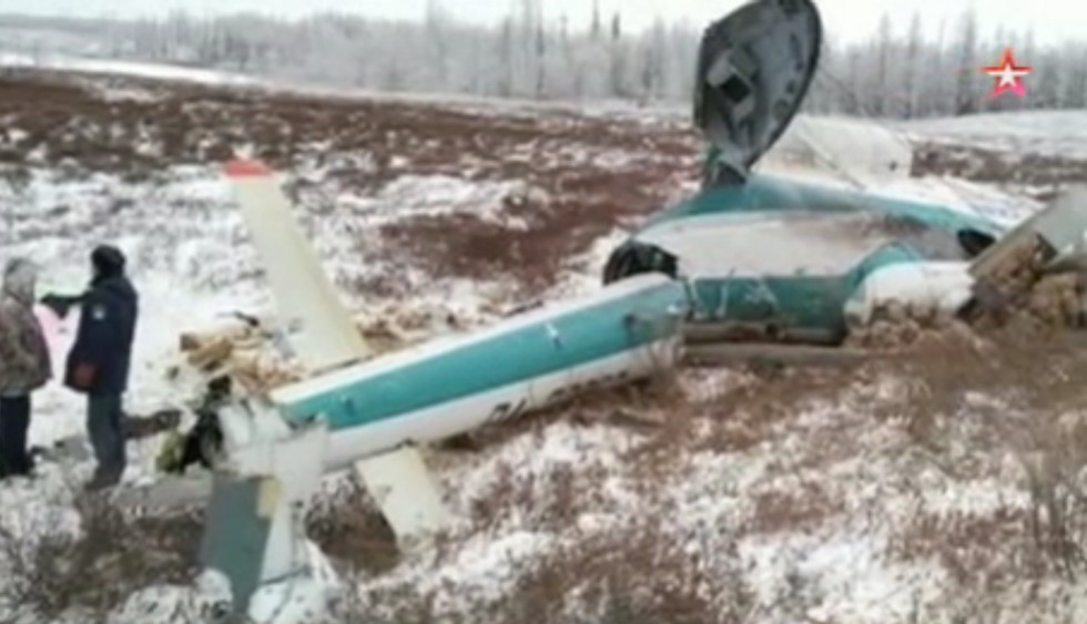 俄罗斯直升机硬着陆 致21人遇难 现场曝光(组图)