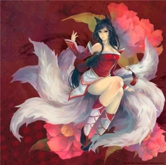 二次元画师神技能,山海经中最凶猛神兽,没想到竟可以这么美