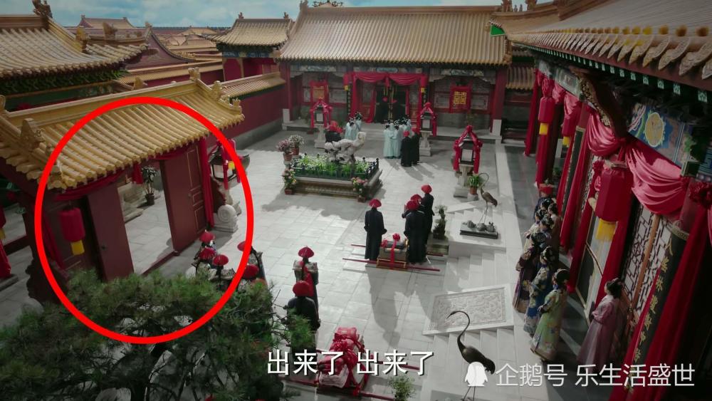 如懿传:惢心出嫁,谁注意翊坤宫的正门了?地位一见高低