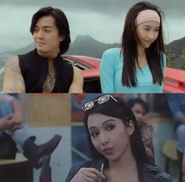 《古惑仔》在1996年上映,当时"陈浩南"与"小结巴"的爱情故事感动了不
