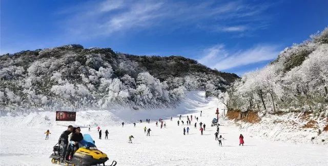 重庆,滑雪场,金佛山,仙女山