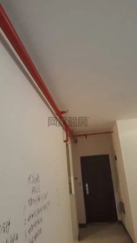 龙泉一神盘,验房现场发现非公寓竟然满屋顶都是消防管