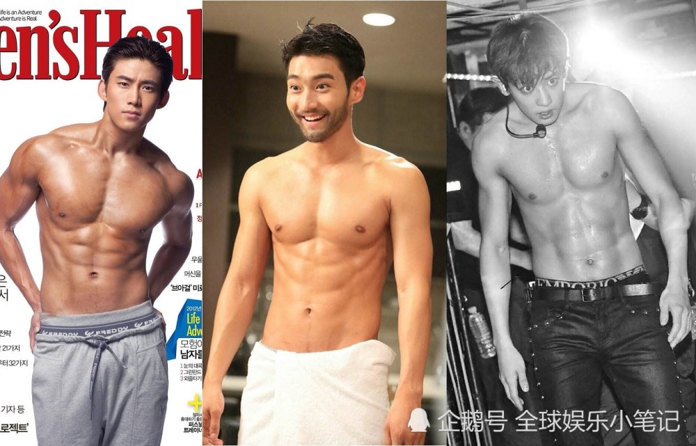 中国男明星和韩国男明星的差距,为什么韩国肌肉男明星