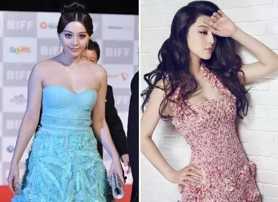 120斤和90斤的范冰冰，穿衣服到底有什么差别？