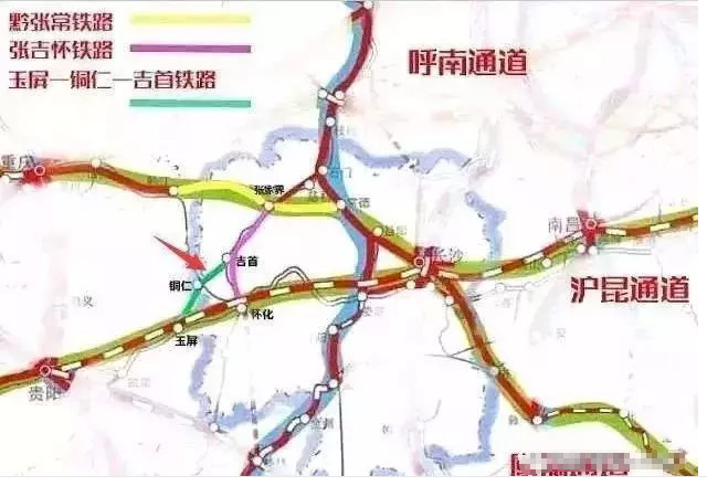 16,铜仁至吉首铁路