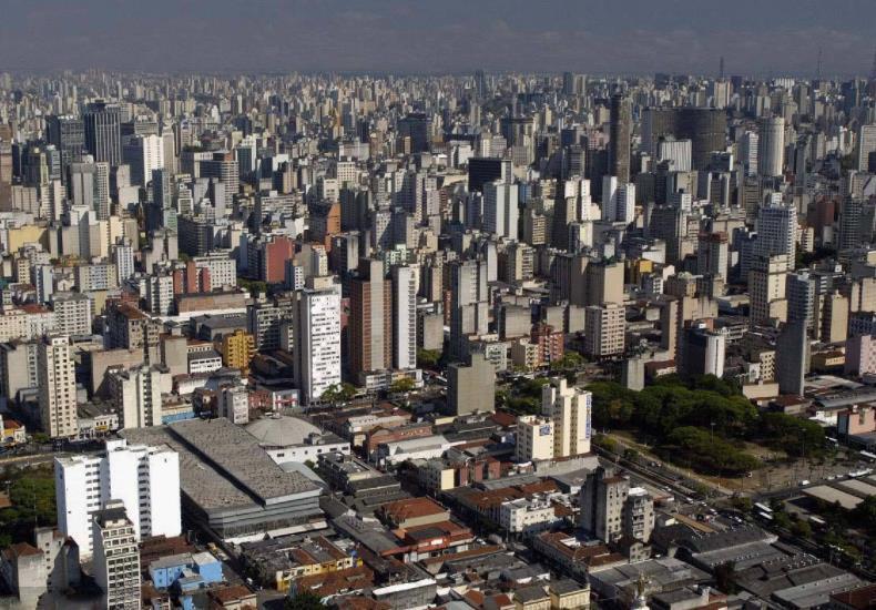 巴西圣保罗,南美洲最大城市,圣保罗城市风景,高楼城市圣保罗,圣保罗