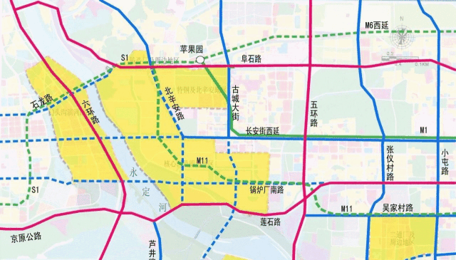 m11,m19,m20,m31,s14 目前,住建委对北京轨道交通11号线西段(冬奥支线