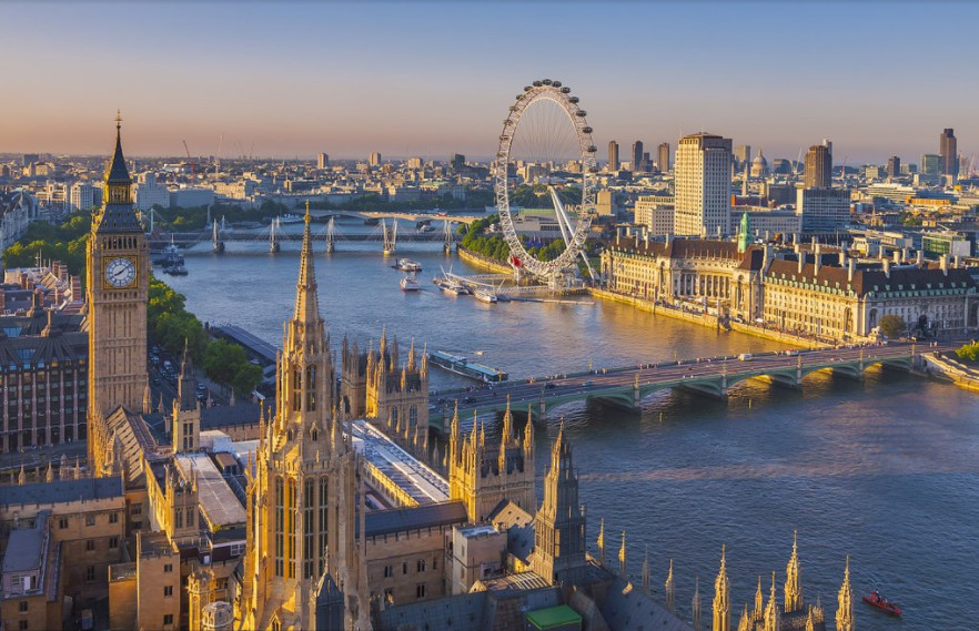 英国首都伦敦相当于中国哪个城市的发展