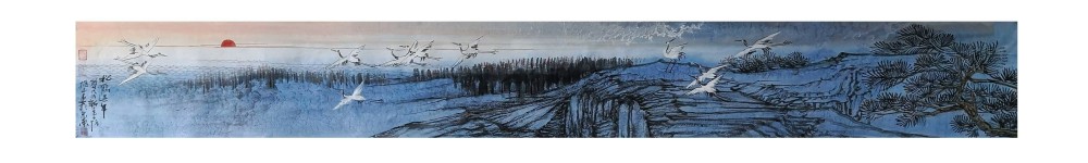 任振山山水画作品七