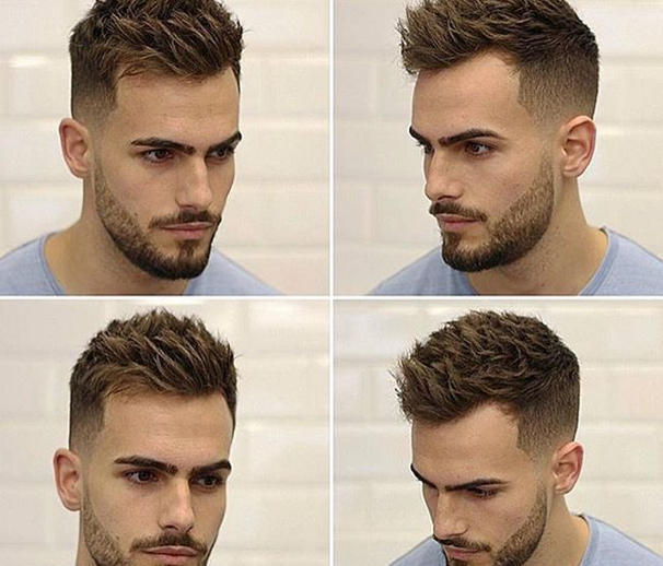 男生们看过来最新款的发型在向你招手确定不要剪吗