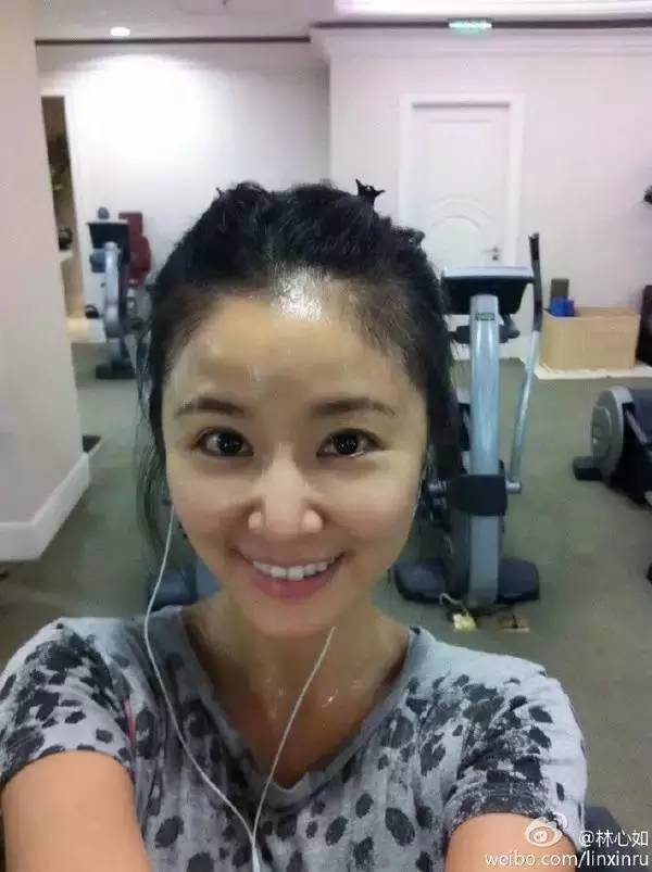 林心如怀孕7个月, 只长肚子不长肉的方法大曝