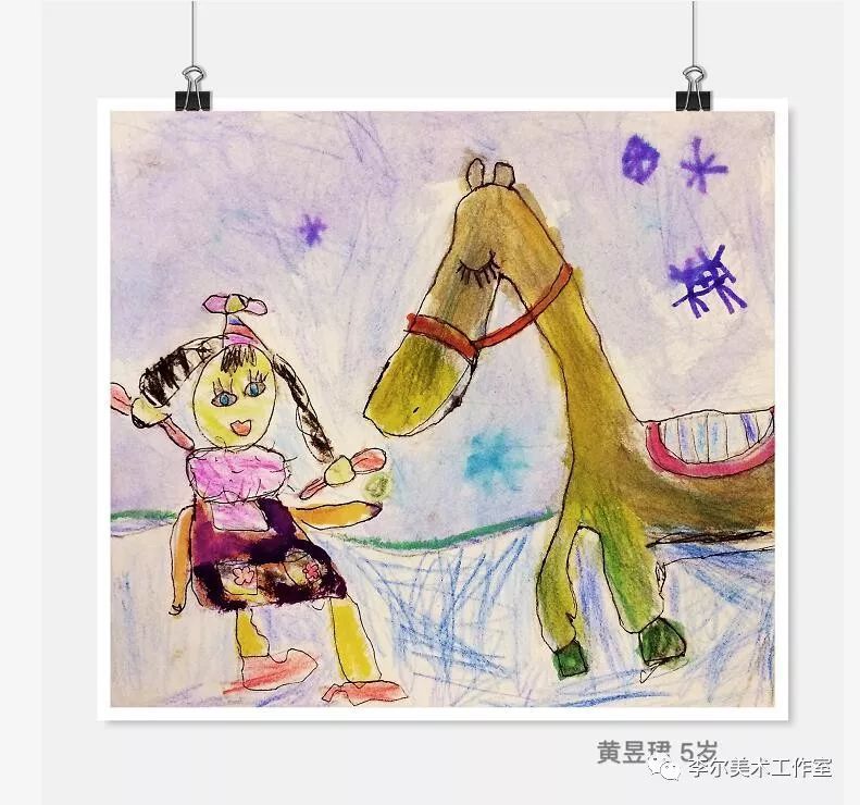 有自信的孩子是怎样绘画的?
