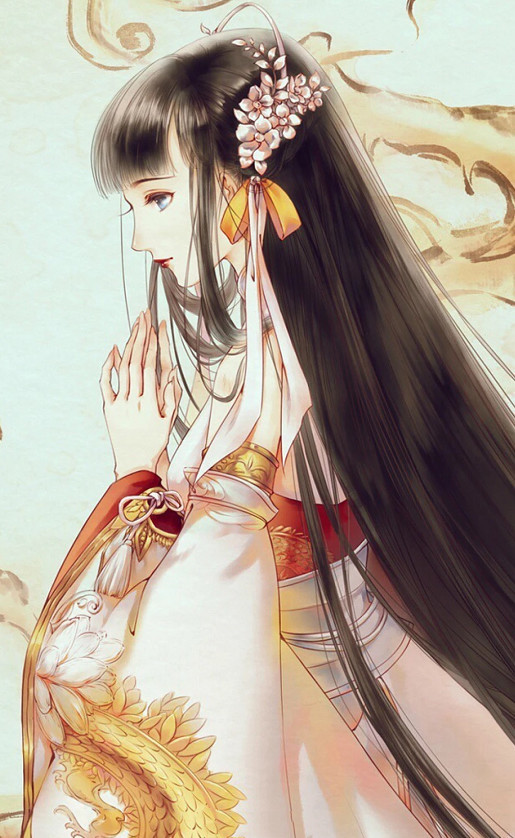 古风·伤感·锁屏壁纸:白茶清欢无别事 我在等风也等你