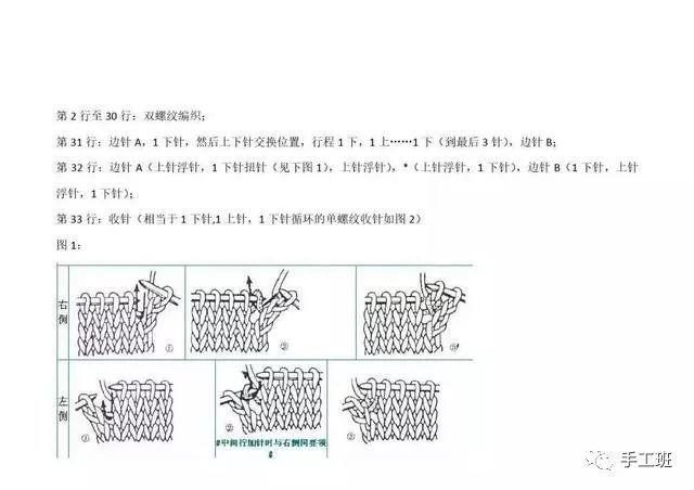 编织方块花纹男式棒针围巾,教你更平整的编织方法!