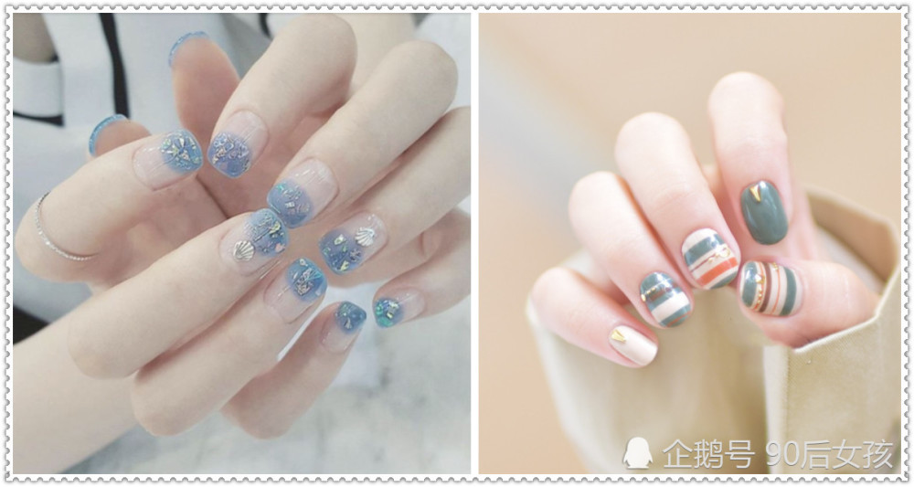 普通人vs美甲师vs美术生对指甲油的用法,小编:美术生会秀!