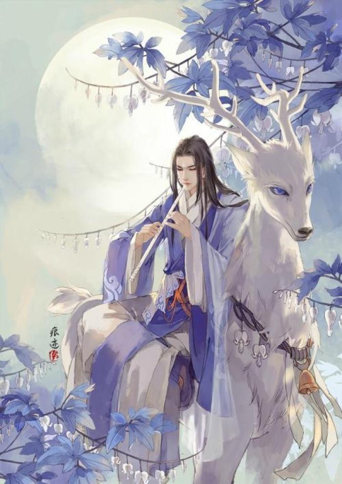 古风·绝世公子壁纸图:冰壶见底未为清,少年如玉有诗名