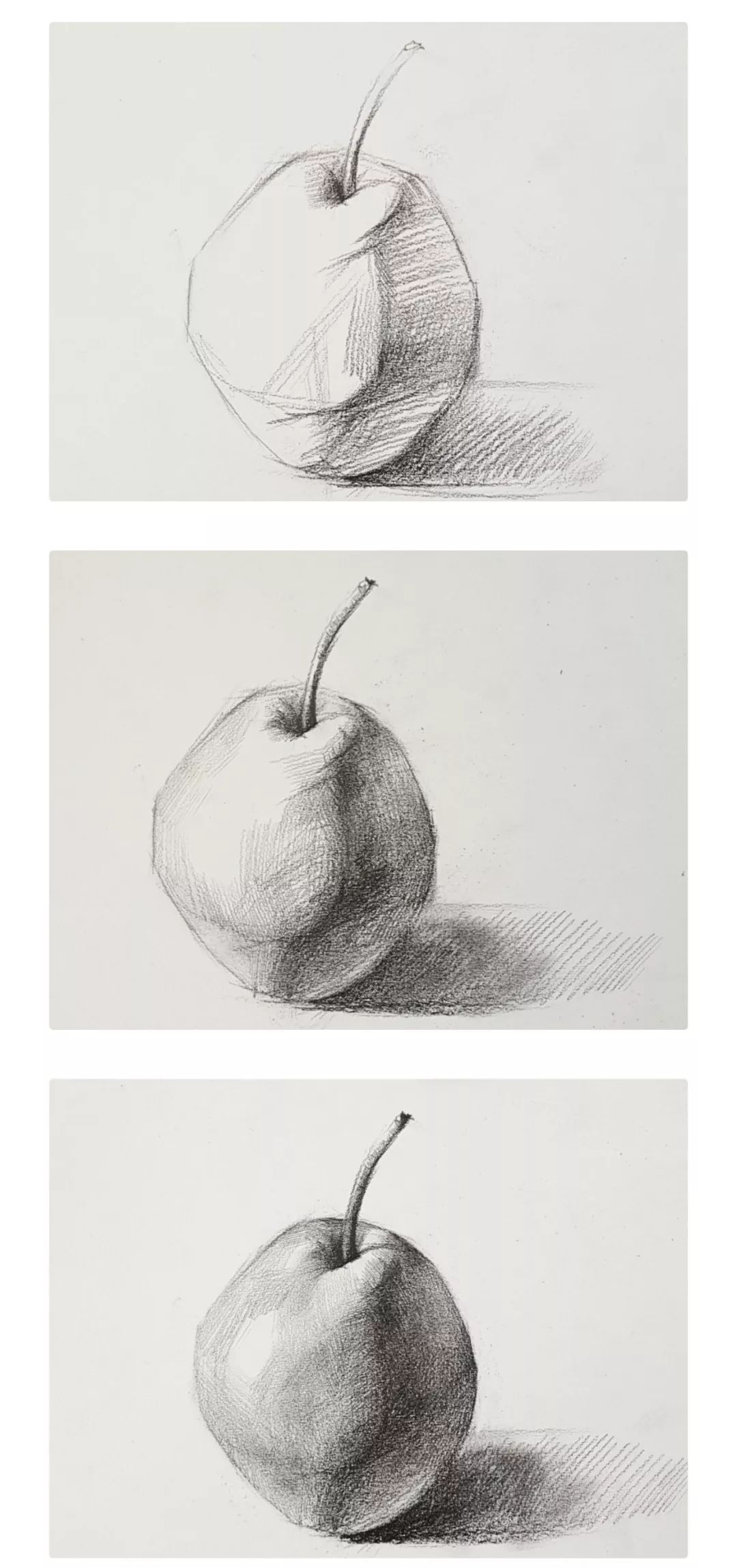 如何用素描画一个梨,这里是最详实的的绘画教程