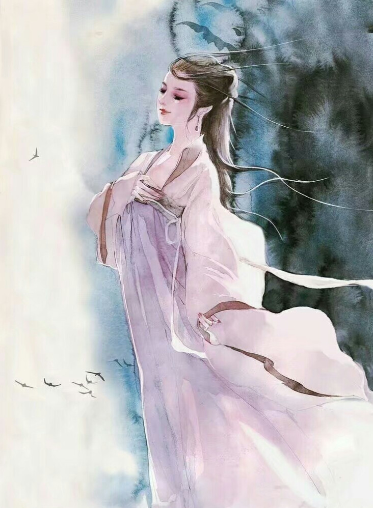 古风·伤感唯美·锁屏壁纸:情不敢至深,恐大梦一场