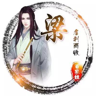 古风情侣姓氏头像水墨之风