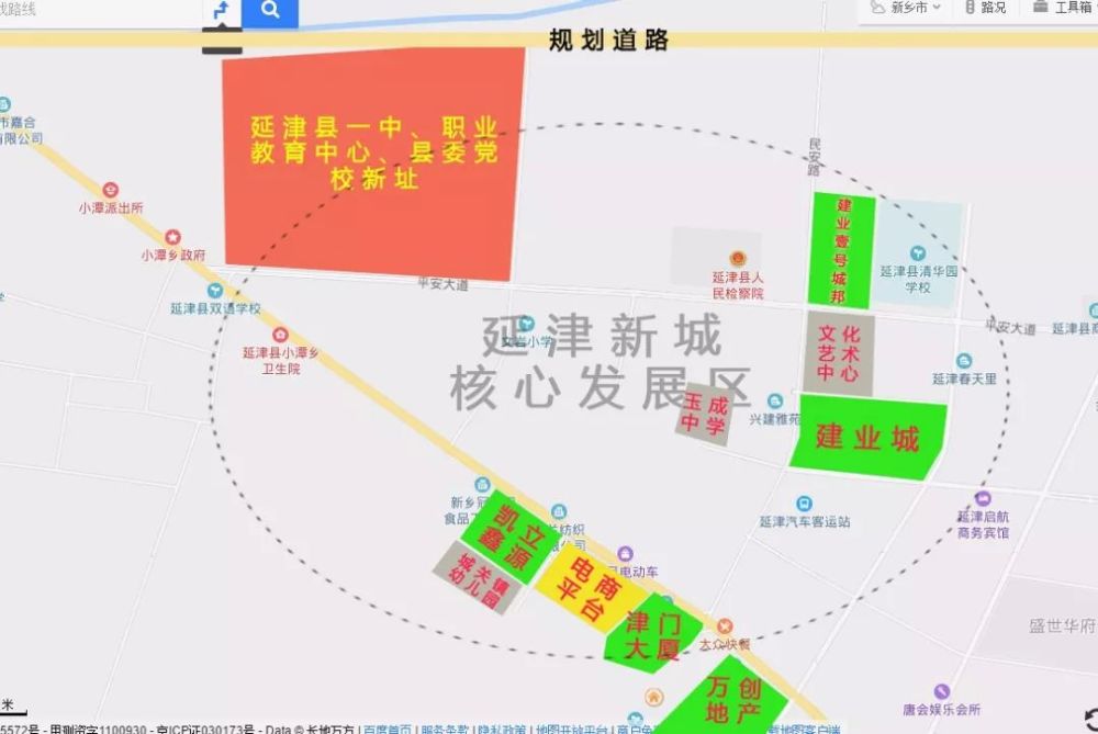 延津一中新址确定 近日,小编了解到,关于延津一中新校区的建设项目