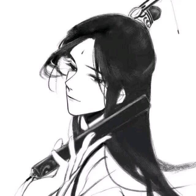 羽扇纶巾·古风美少年·男生头像:"陌上人如玉,公子世