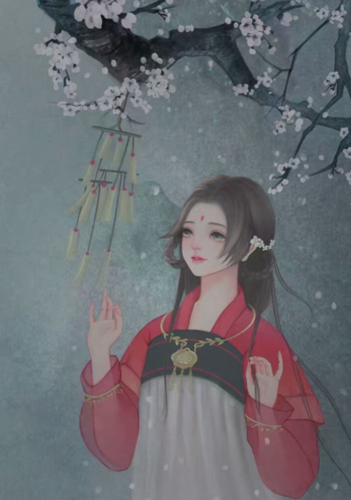 古风唯美·韶华倾负·锁屏壁纸:惟愿此生魂梦相连,月下花前