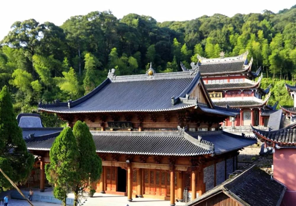 支提山华严寺大殿