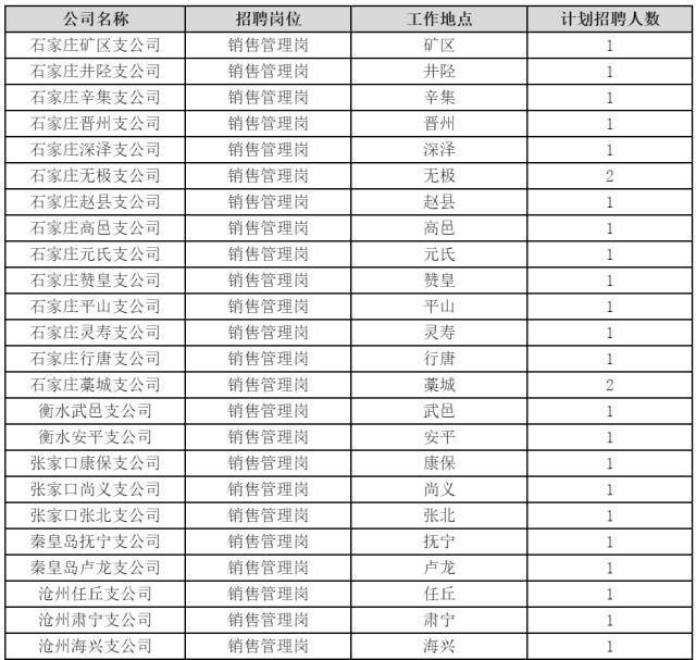 銀行、電力、醫院、學校，河北最新招聘2000人